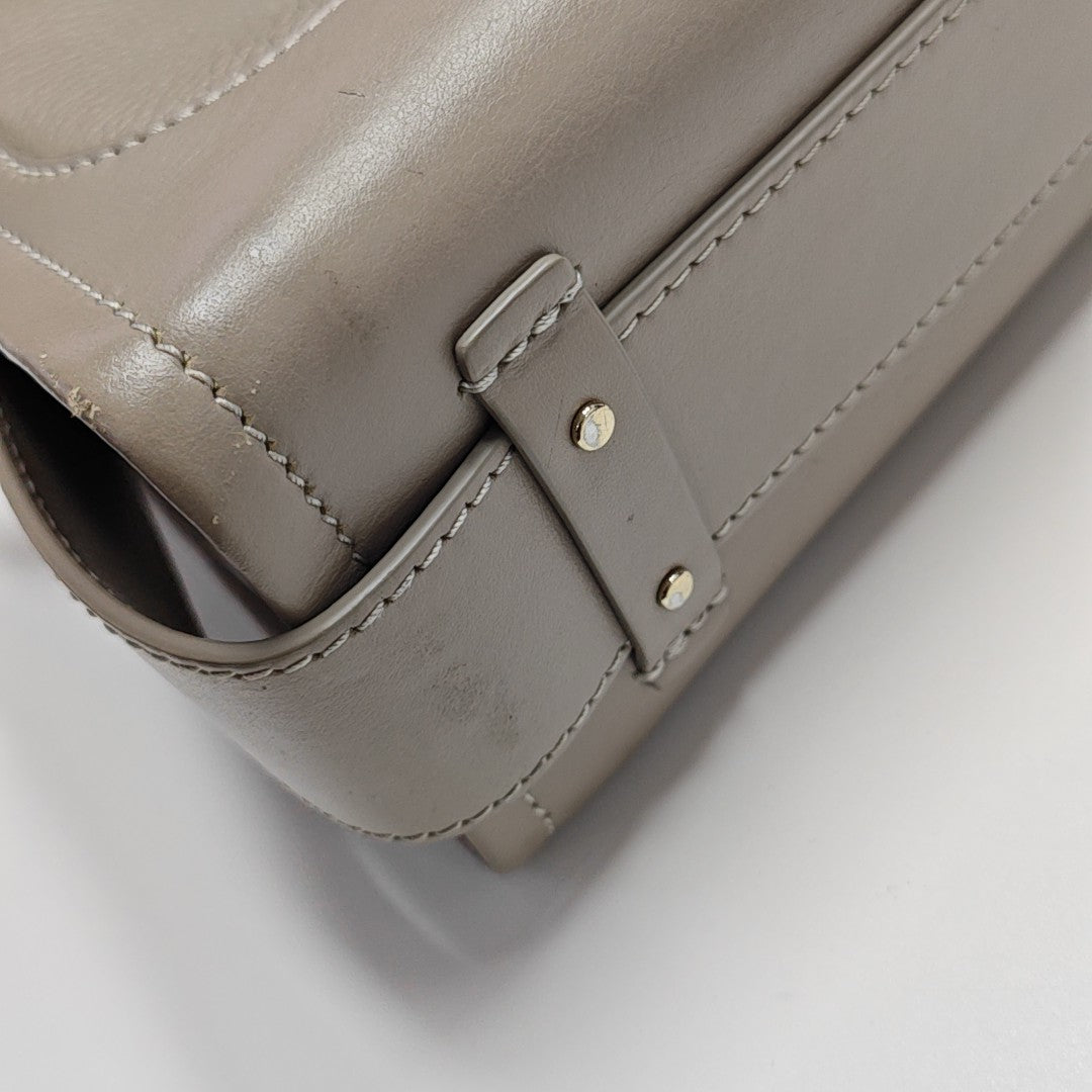 Tess Mini Calfskin Gray