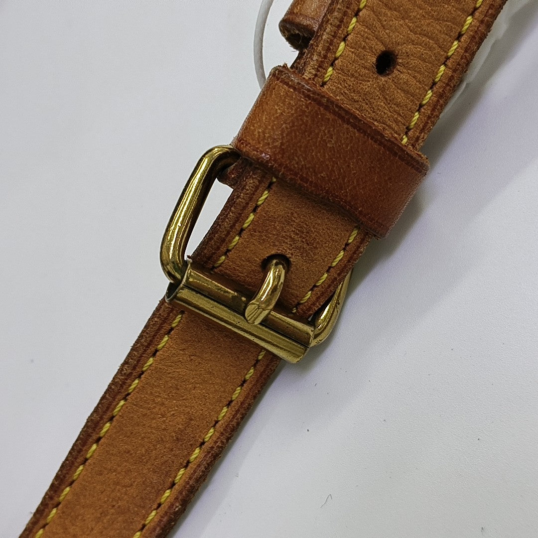 SAUMUR Monogram Coated Canvas Brown