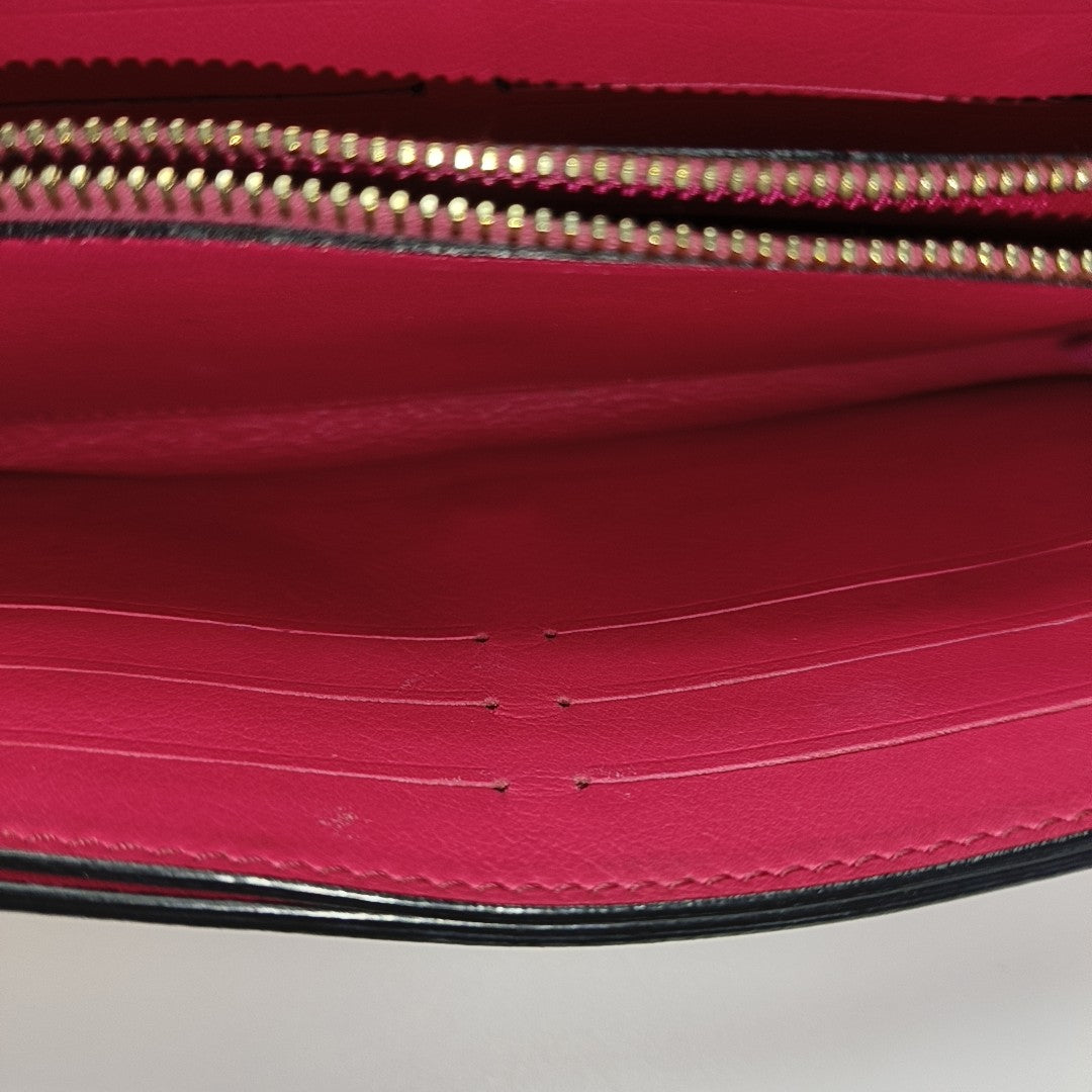 Rockstud Calfskin Red