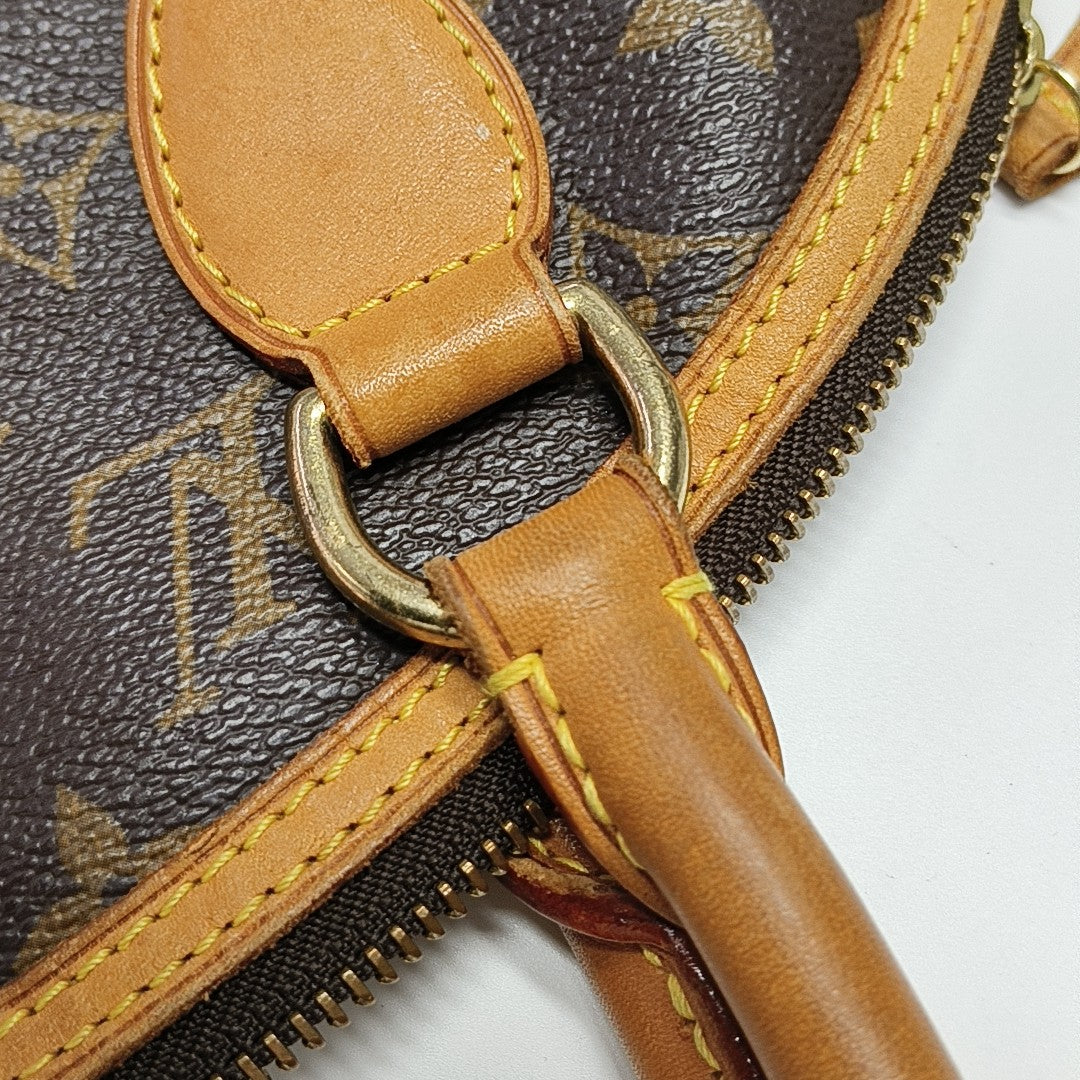 LOCKIT PM Monogram Coated Canvas Brown