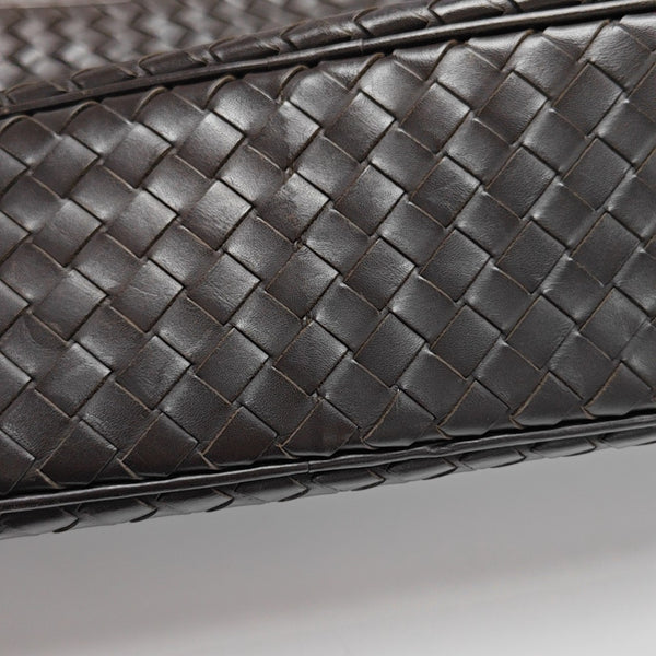 Calfskin Shoulder Bag Brown
