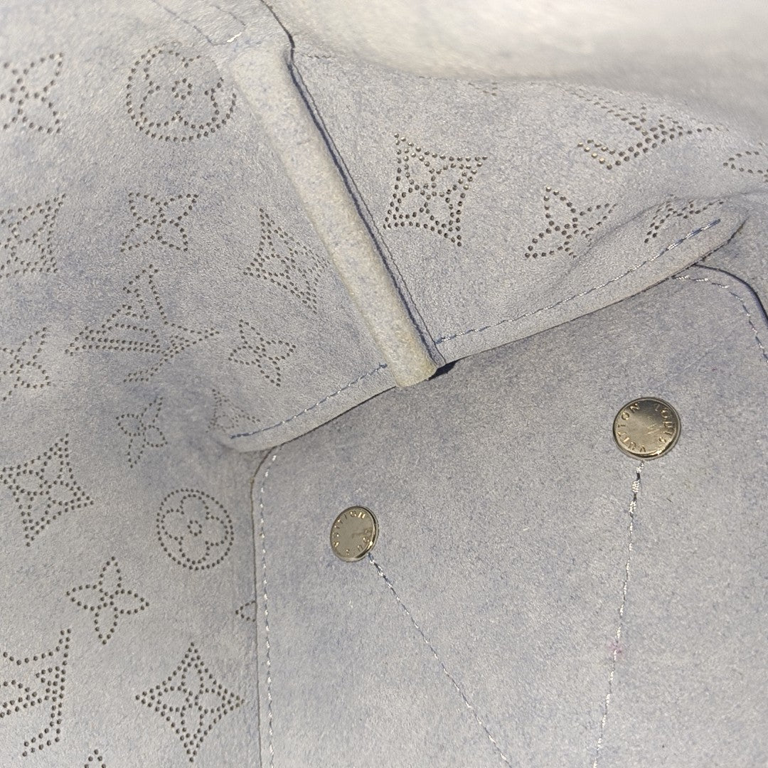 BELLA Monogram Calfskin Blue