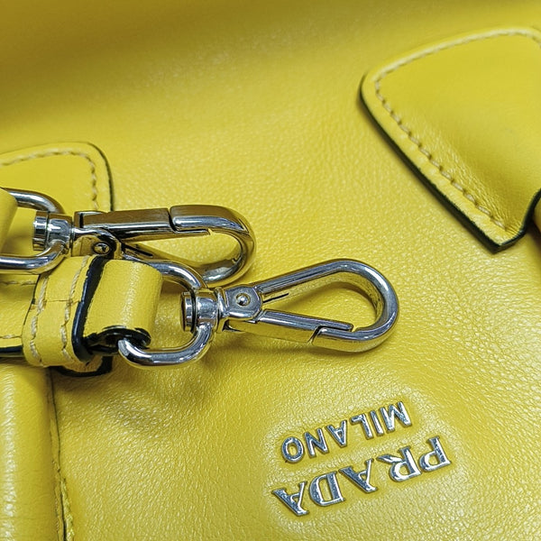 Calfskin Tote Bag Yellow