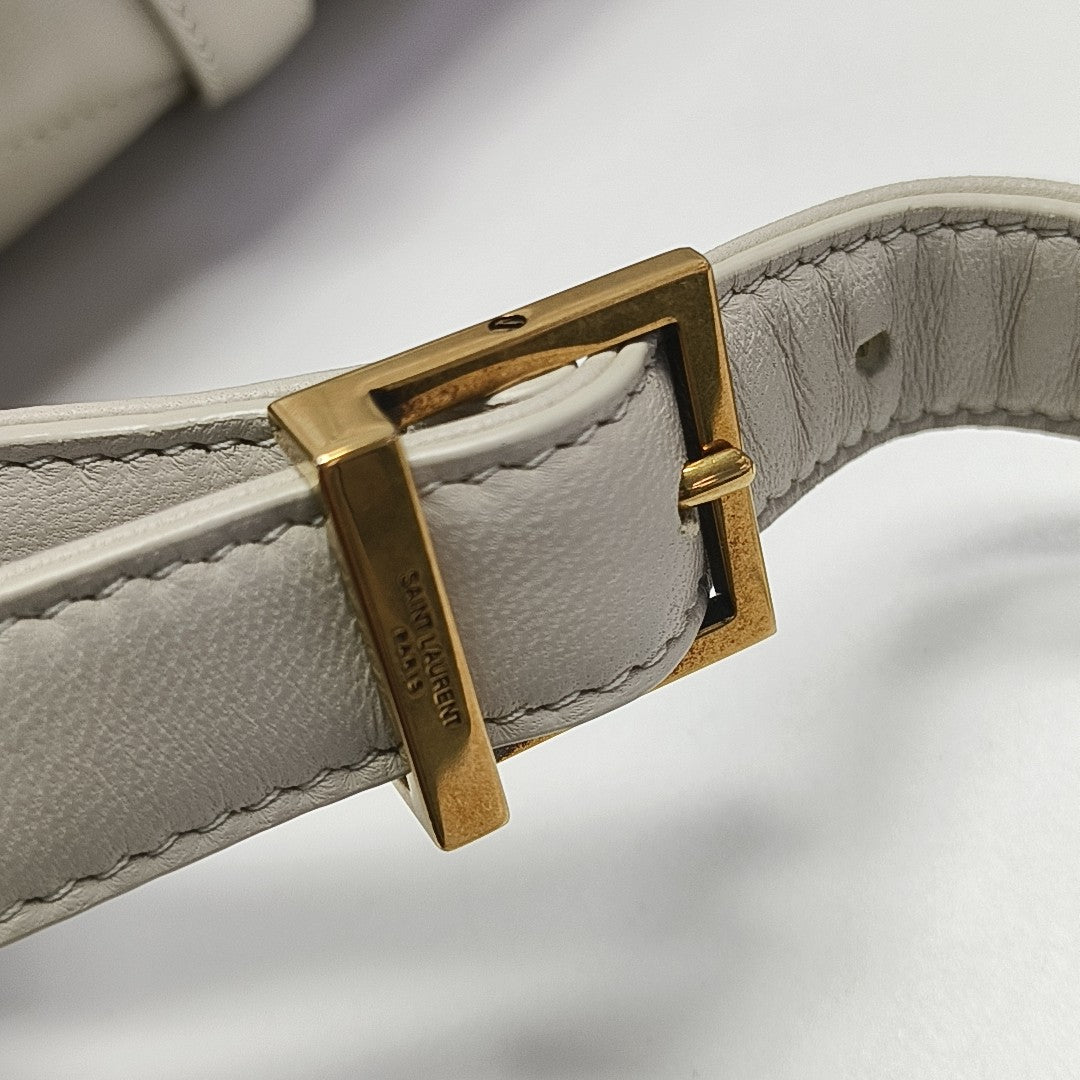 LE 57 Quilted Lambskin White