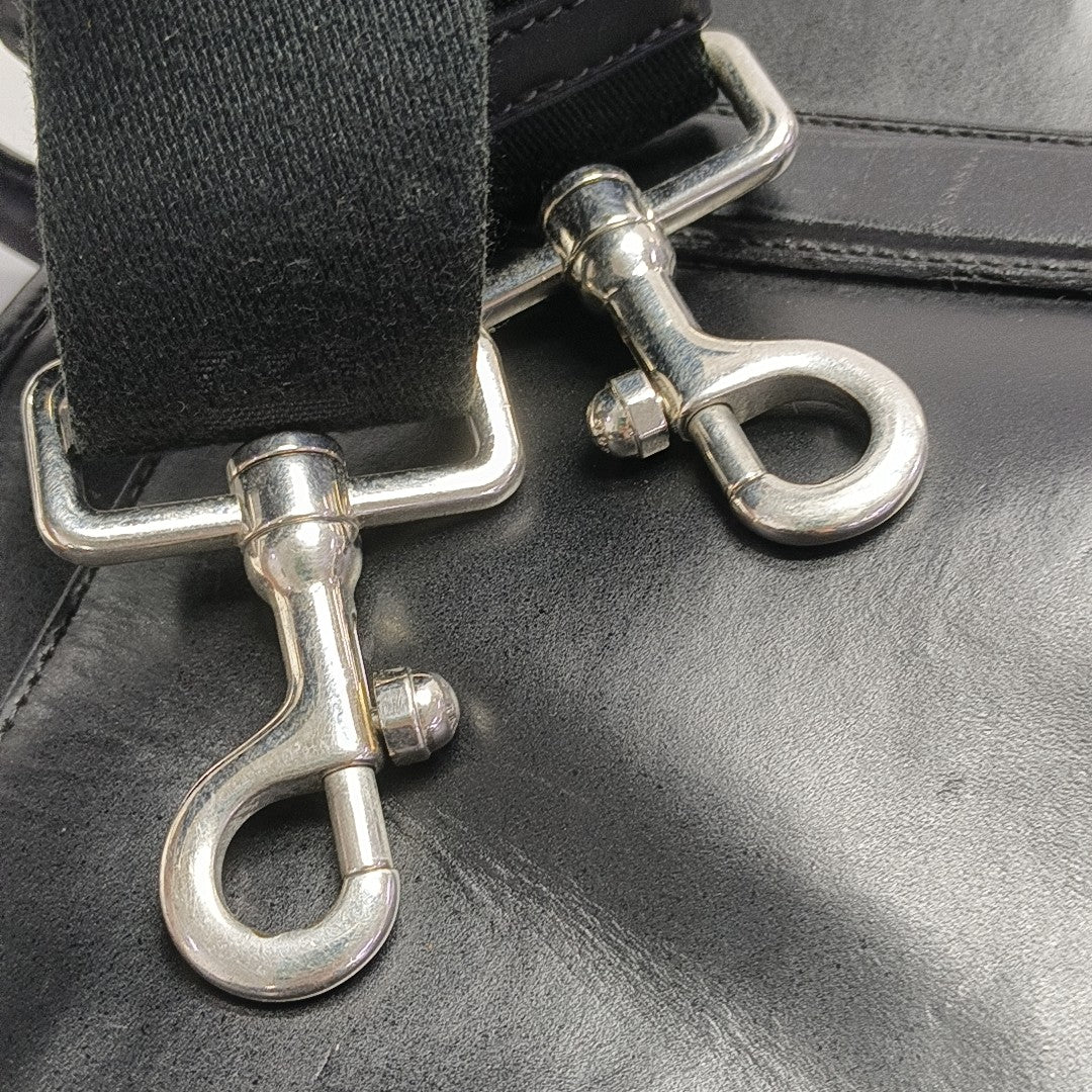 Calfskin Shoulder Bag Black