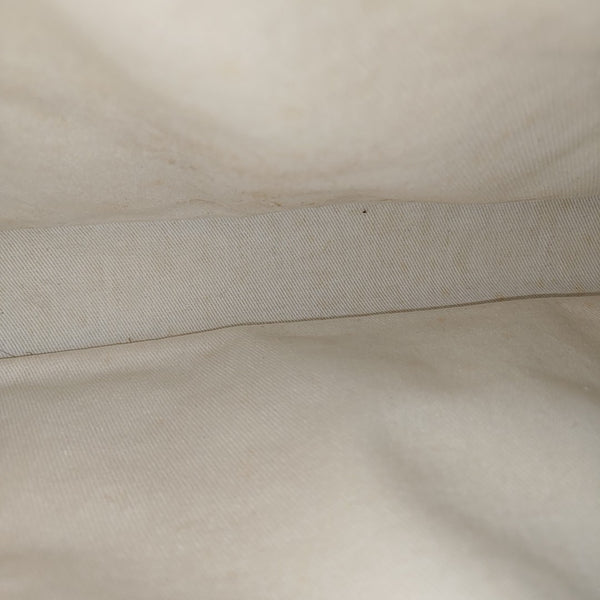 Quilted Grained Calfskin White