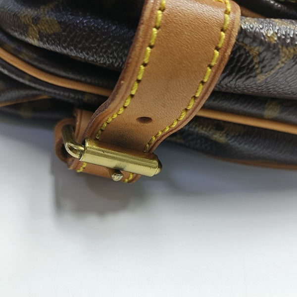 SAUMUR Monogram Coated Canvas Brown