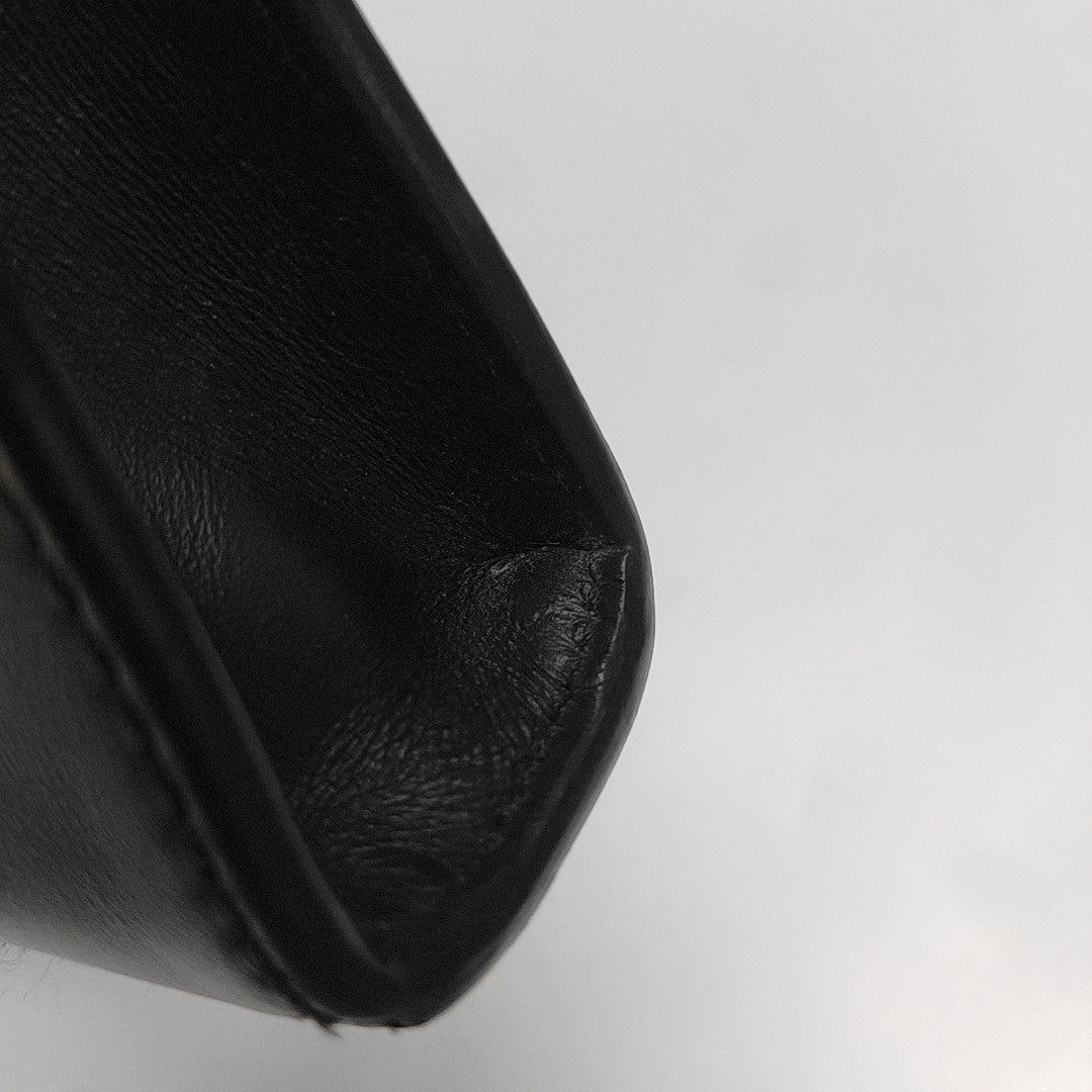 Quilted Calfskin Tote Bag Black