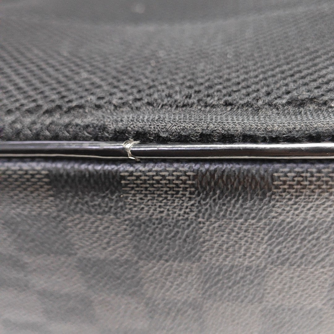 MICHAEL Damier Graphite Coated Canvas Gray