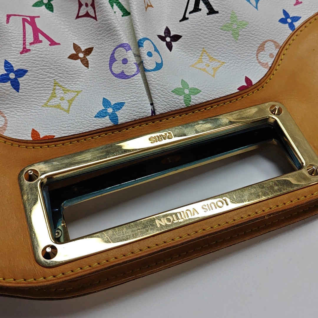 LV × TM JUDY MM Monogram Coated Canvas White