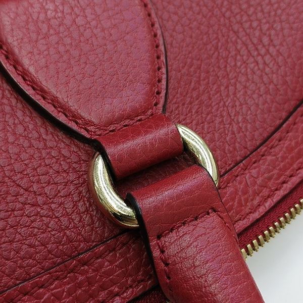 Microguccissima Calfskin Red