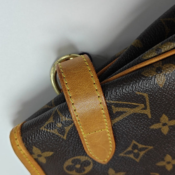 BATIGNOLLES Monogram Coated Canvas Brown