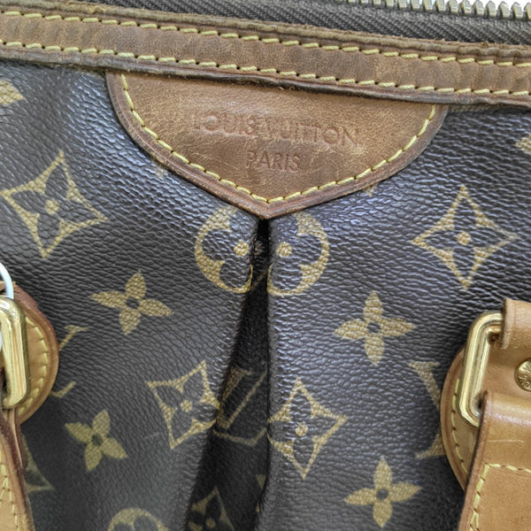 PALERMO PM Monogram Coated Canvas Brown