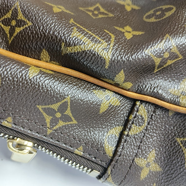 MANHATTAN GM Monogram Coated Canvas Brown