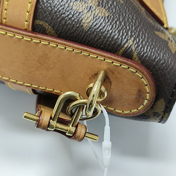 DUFFLE Monogram Coated Canvas Brown