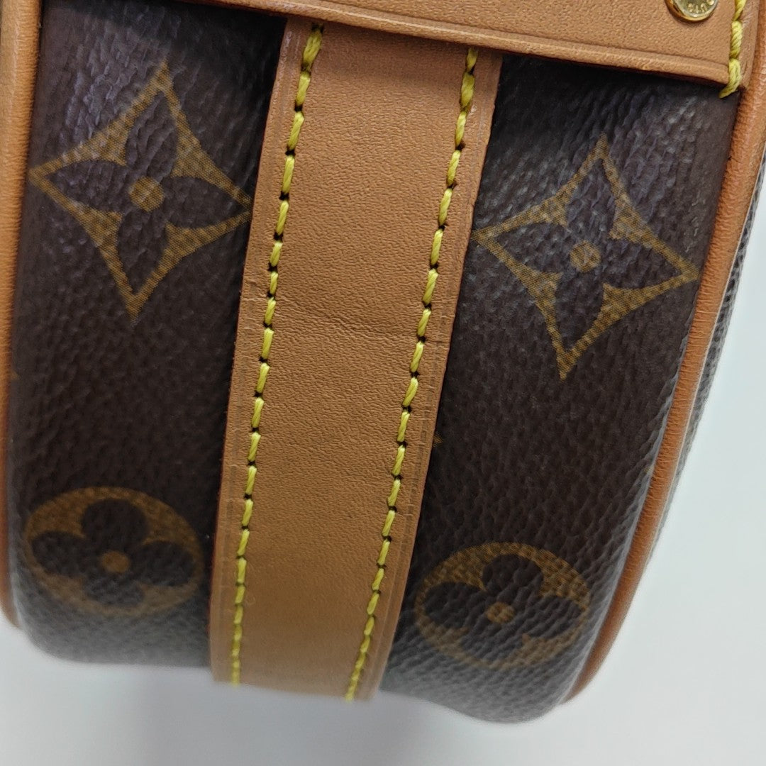 BOITE CHAPEAU PM Monogram Coated Canvas Brown