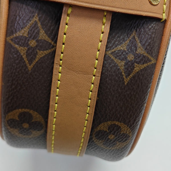 BOITE CHAPEAU PM Monogram Coated Canvas Brown