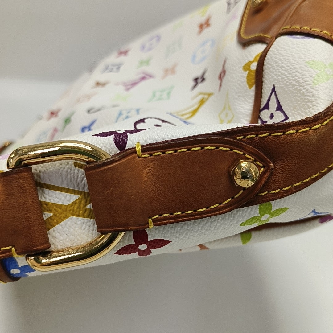 LV × TM GRETA Monogram Coated Canvas White