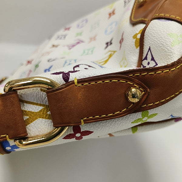 LV × TM GRETA Monogram Coated Canvas White