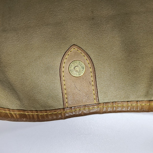 GALLIERA PM Damier Azur Coated Canvas White