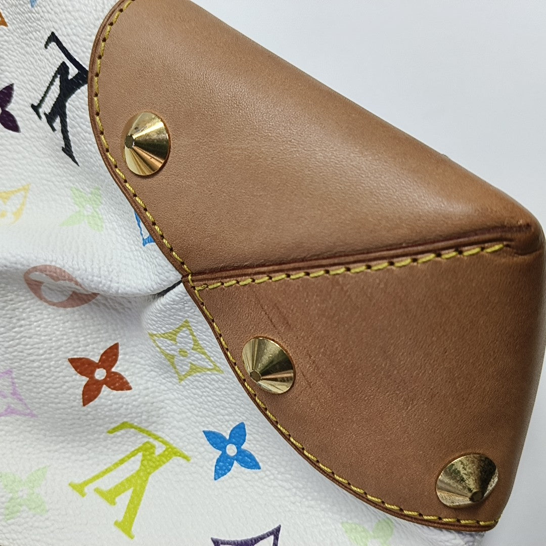 LV × TM JUDY MM Monogram Coated Canvas White