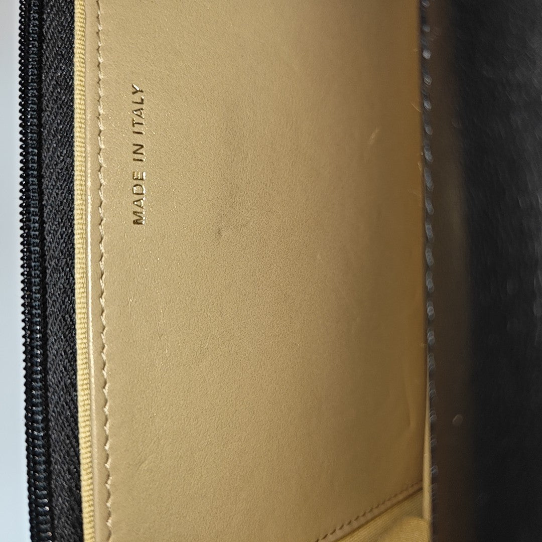 WOC Quilted Lambskin Black