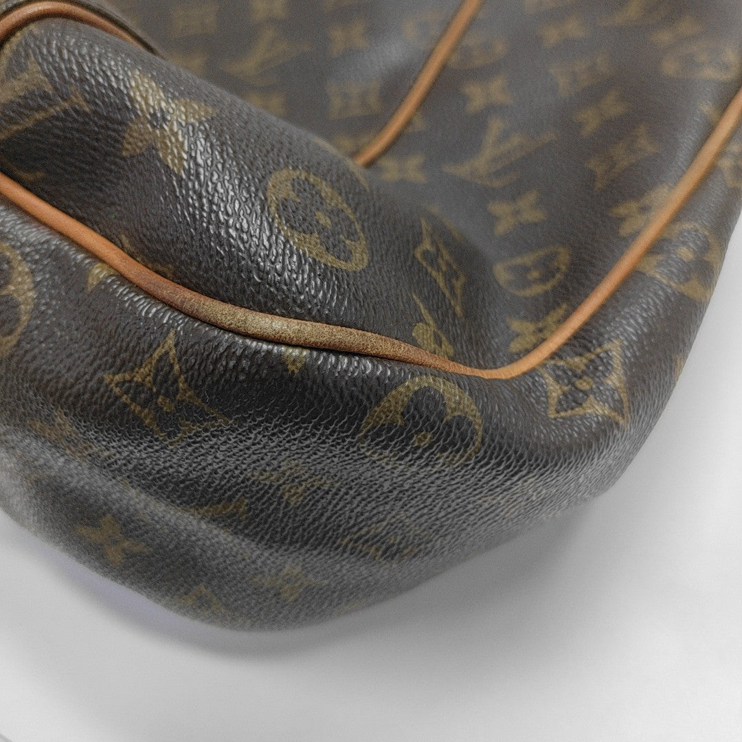 GALLIERA Monogram Coated Canvas Brown