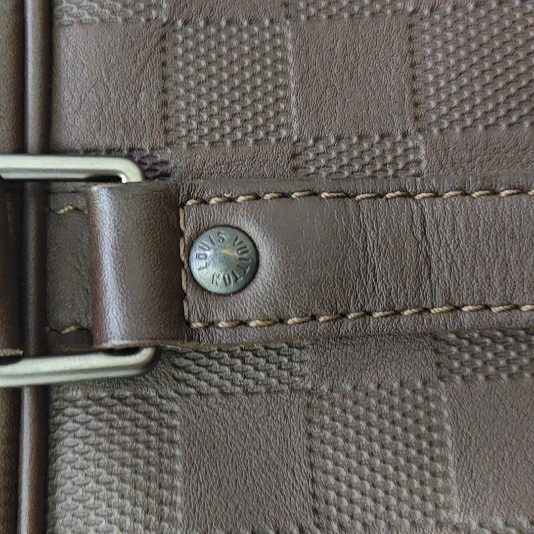 PORTE-DOCUMENTS Damier Ebene Calfskin Brown