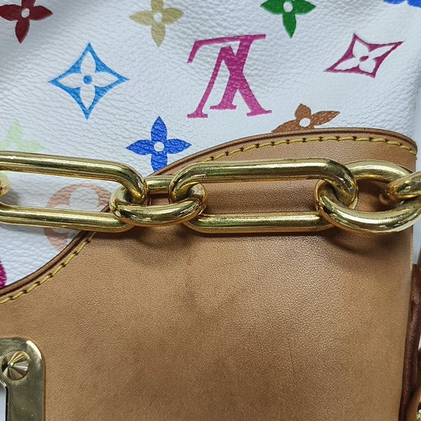 LV × TM JUDY MM Monogram Coated Canvas White