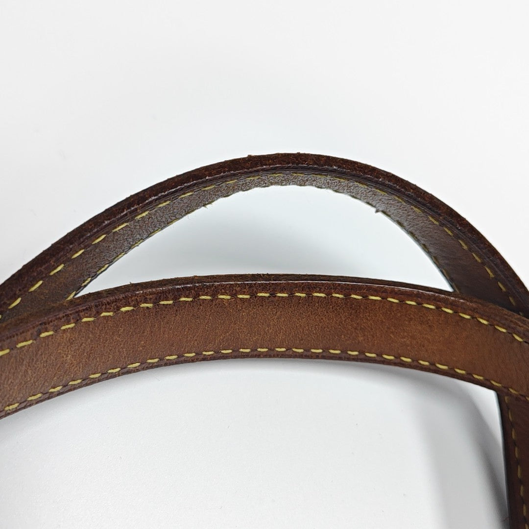 PALERMO PM Monogram Coated Canvas Brown