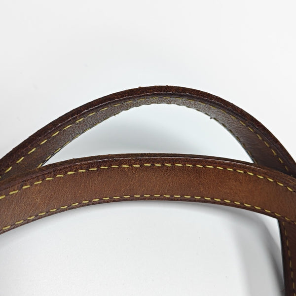 PALERMO PM Monogram Coated Canvas Brown