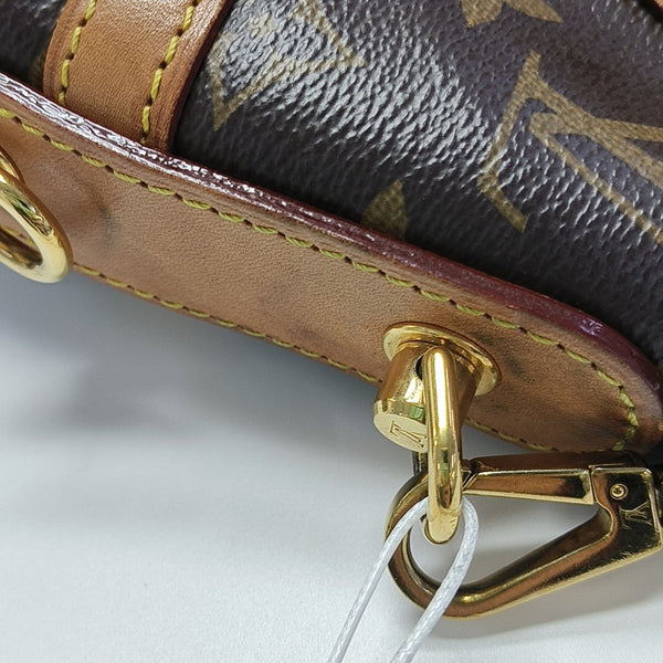 DUFFLE Monogram Coated Canvas Brown