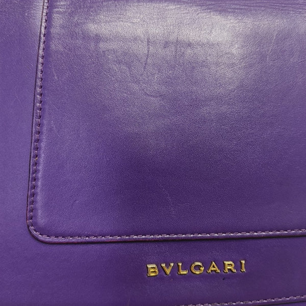 SERPENTI FOREVER Medium Calfskin Purple