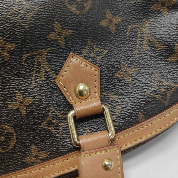RETIRO NM Monogram Coated Canvas Brown