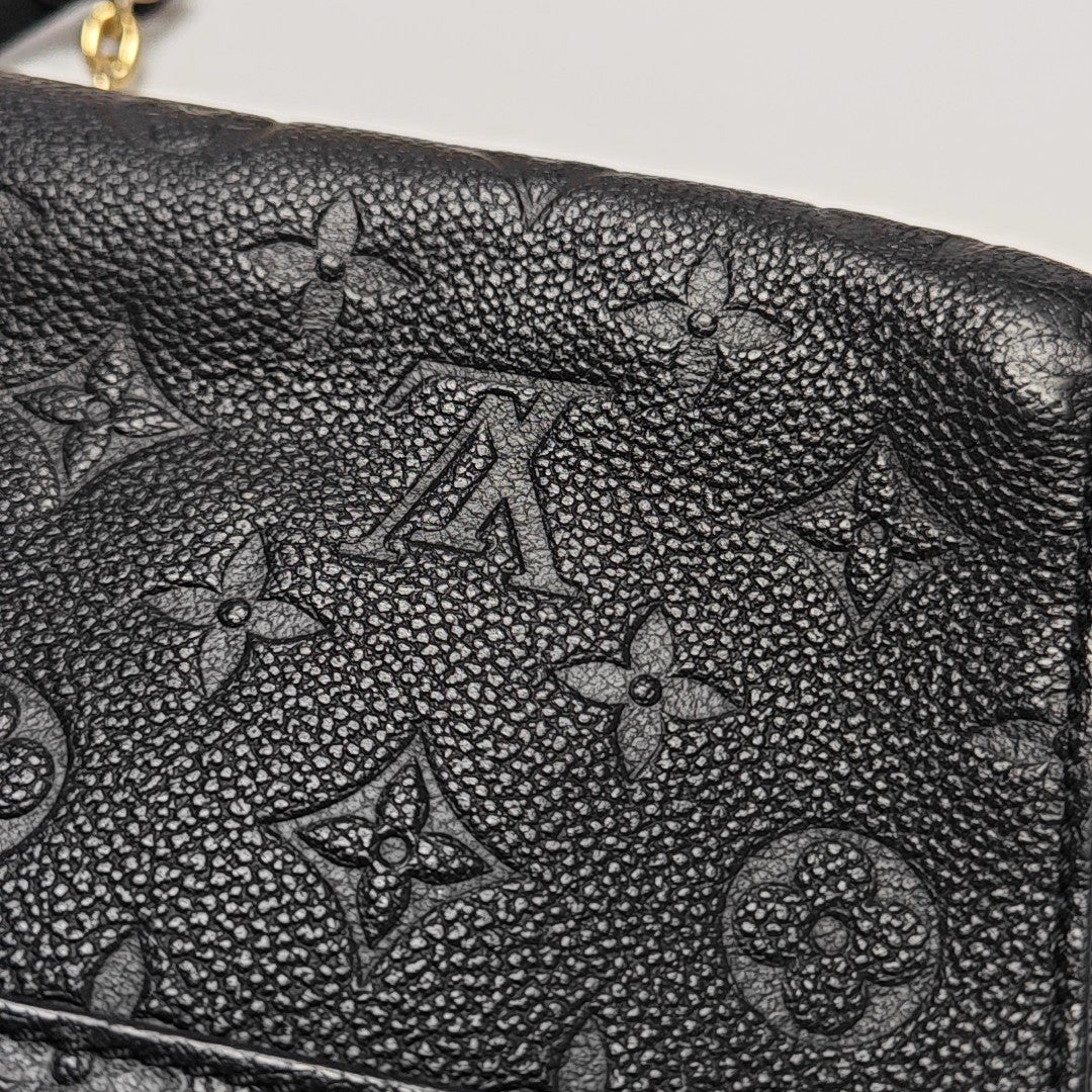 VAVIN BB Monogram Calfskin Black