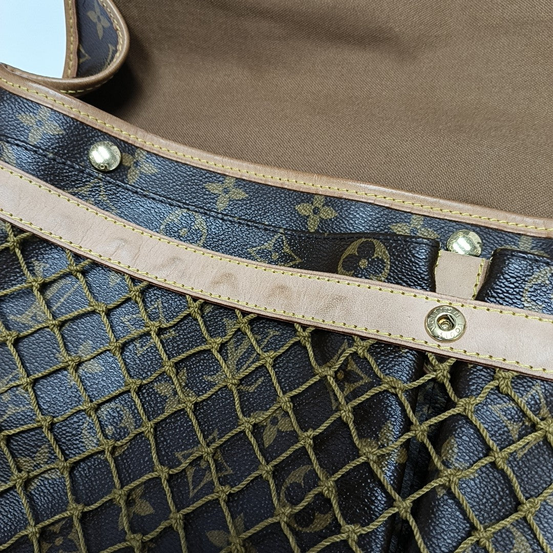 CONGO MM Monogram Coated Canvas Brown
