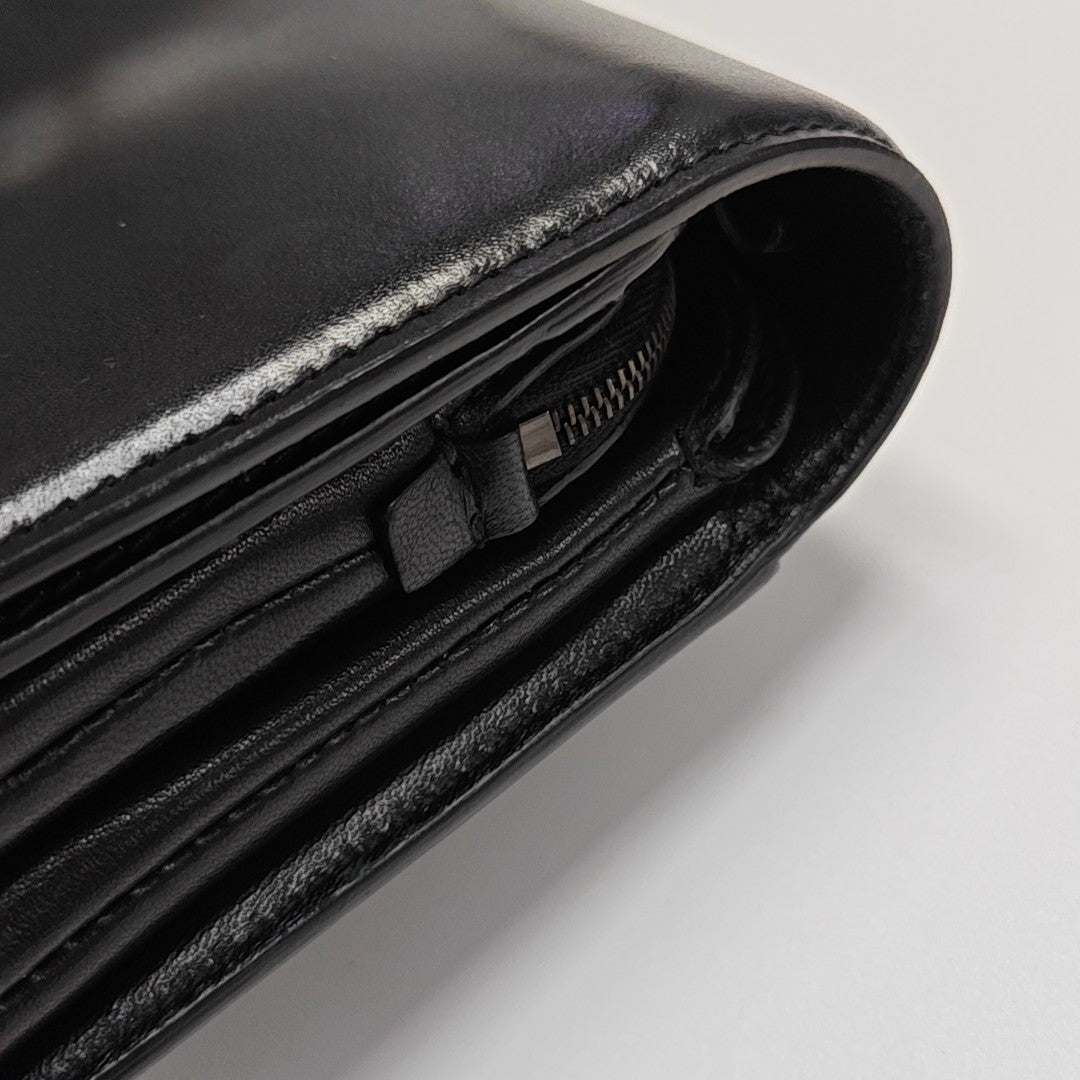 B. Calfskin Black