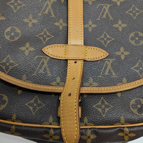 MARNE Monogram Coated Canvas Brown