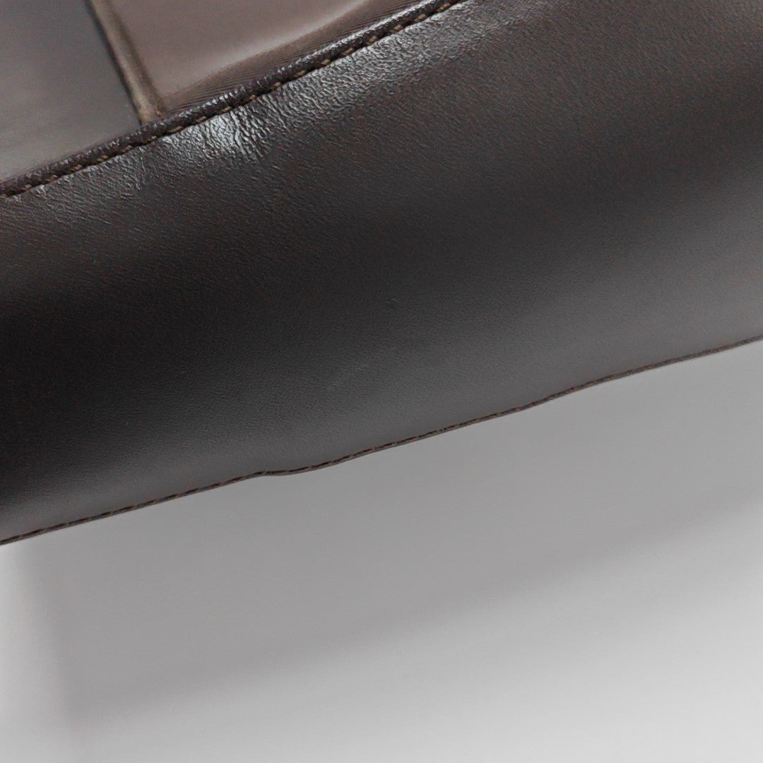 Fabric Tote Bag Brown