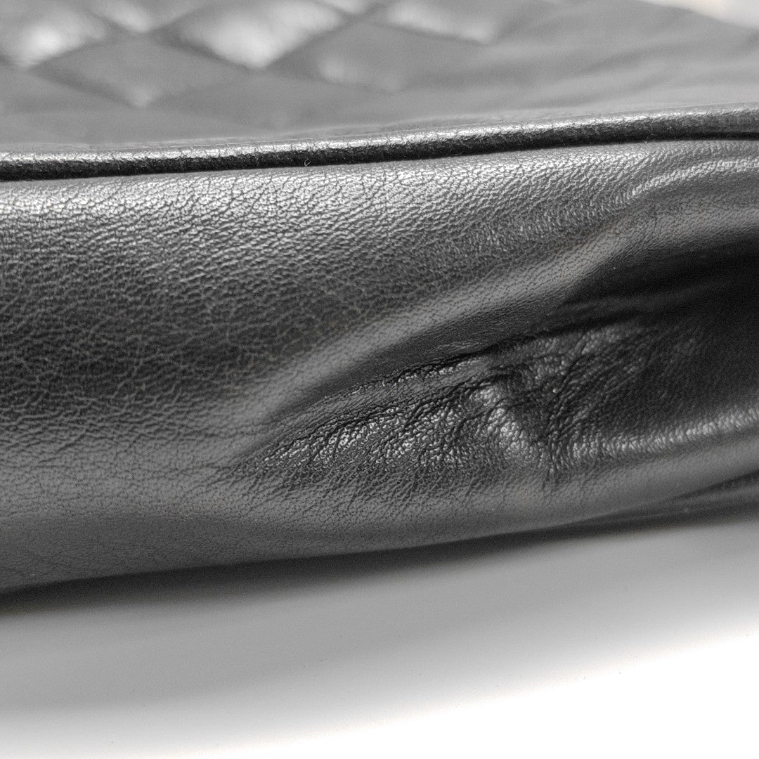 Quilted Calfskin Belt Bag Black