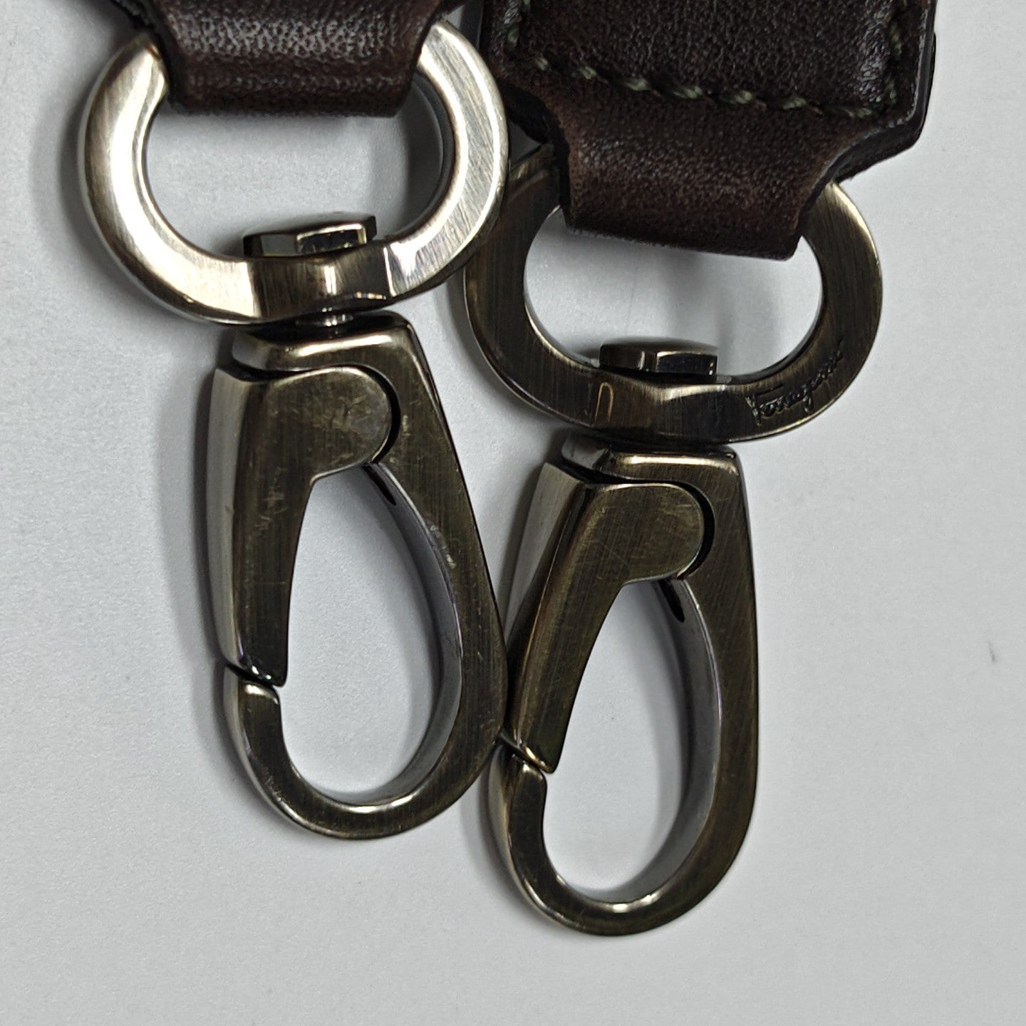 Calfskin Shoulder Bag Brown