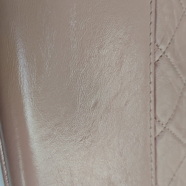 GABRIELLE Medium Quilted Calfskin Pink