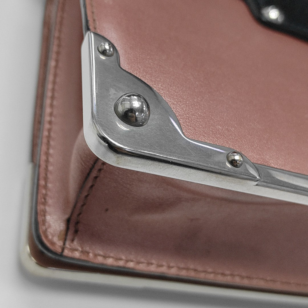 Cahier Saffiano Calfskin Pink