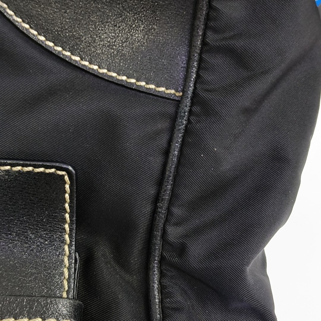 Nylon Tote Bag Black
