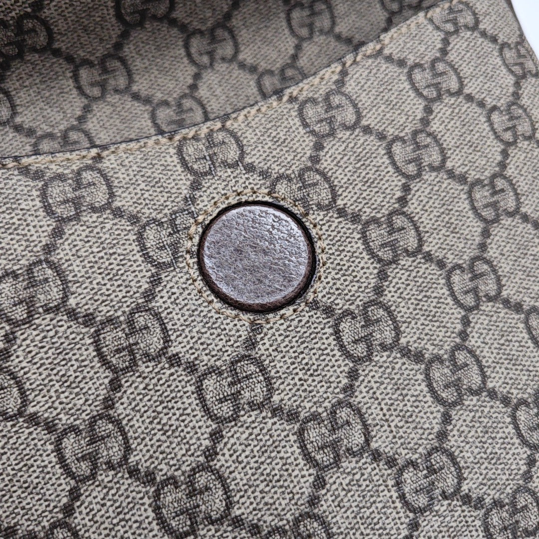 Neo Vintage Small Monogram Coated Canvas Beige