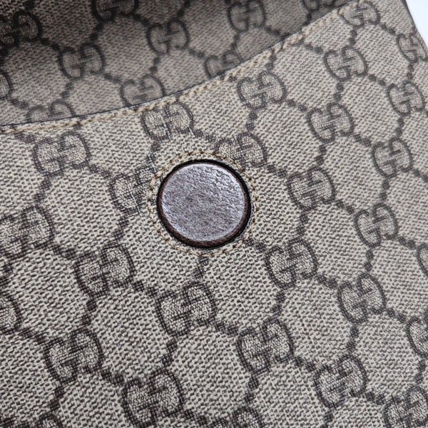 Neo Vintage Small Monogram Coated Canvas Beige