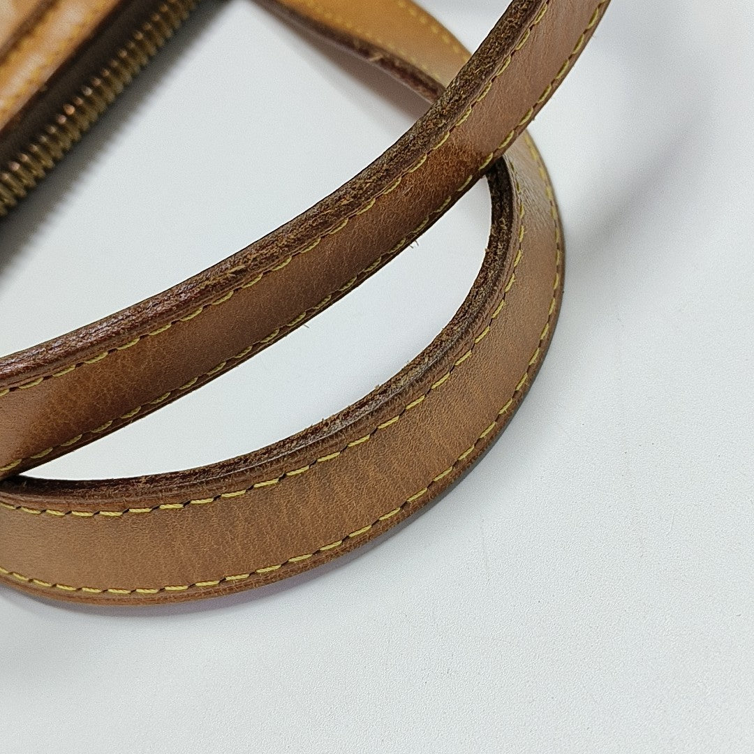 PALERMO PM Monogram Coated Canvas Brown