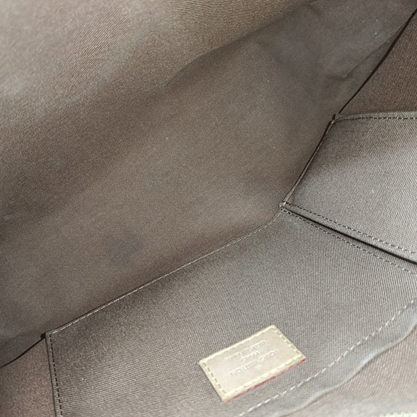 VINTAGE THAMES GM Monogram Coated Canvas Brown