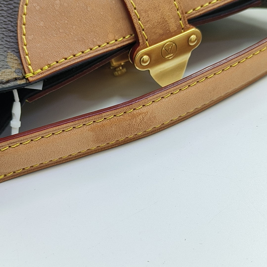 DUFFLE Monogram Coated Canvas Brown