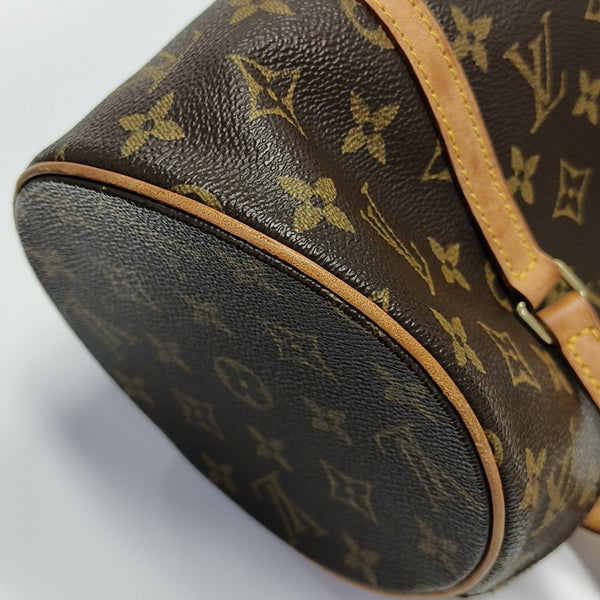 PAPILLON 30 Monogram Coated Canvas Brown